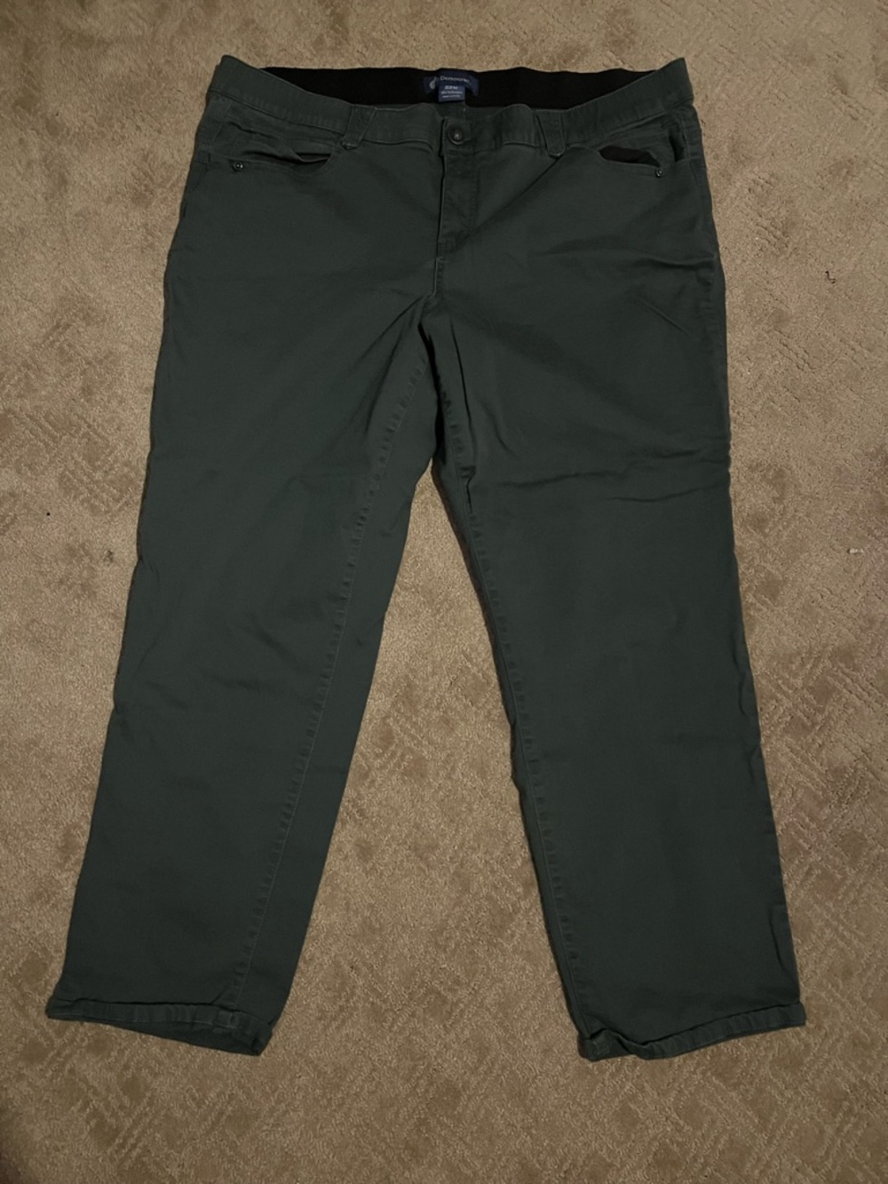 Democracy Women’s Dark Olive Chino Pants